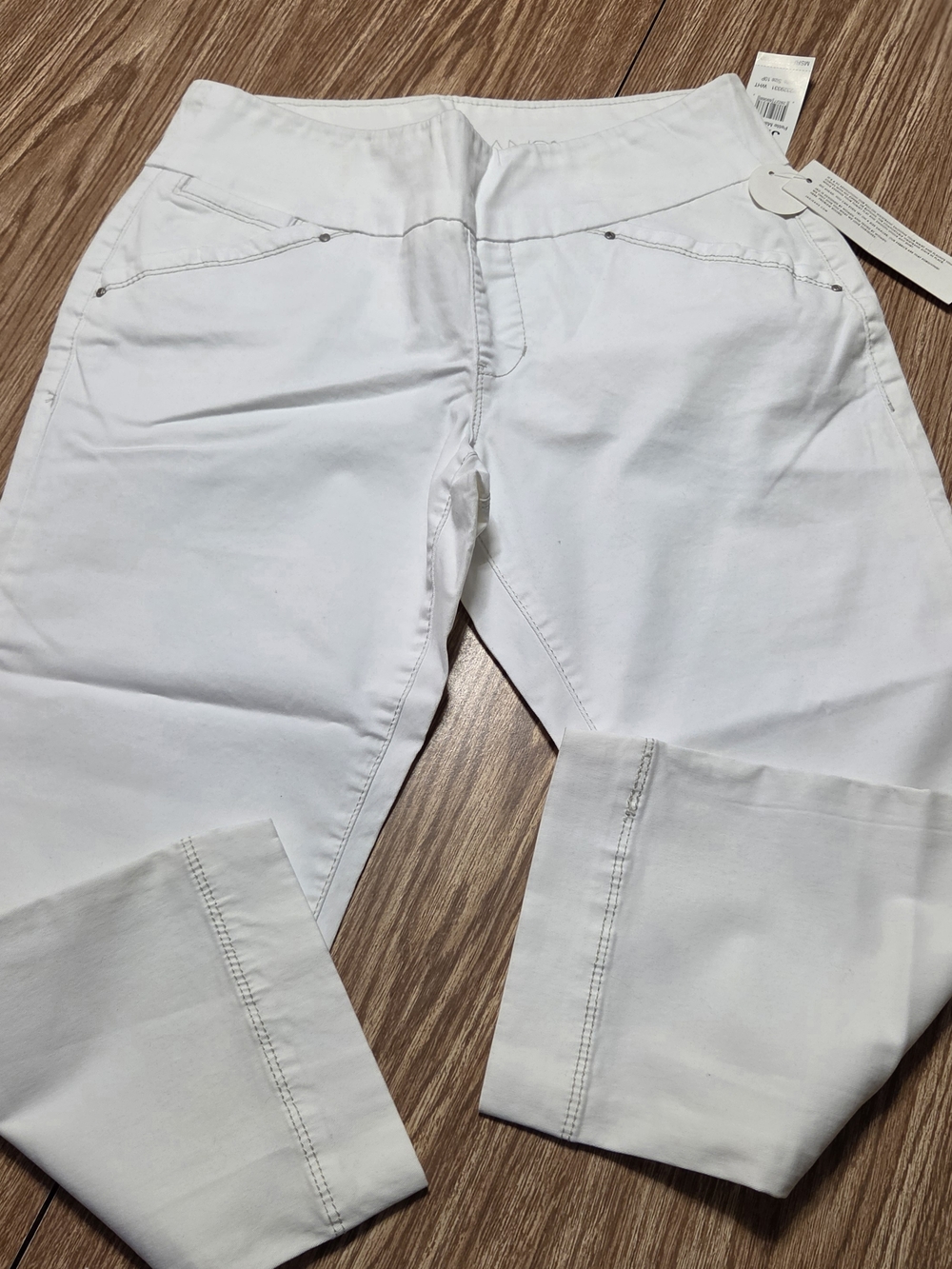 Jag Jeans White Cropped Ankle Pants NWT